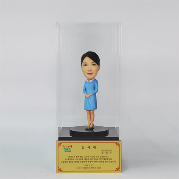 SD 3D피규어(13cm) 명판세트 - 여성원피스 01
